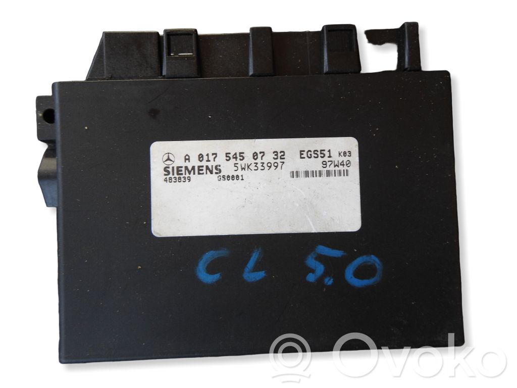Mercedes-Benz S W140 Calculateur moteur ECU 