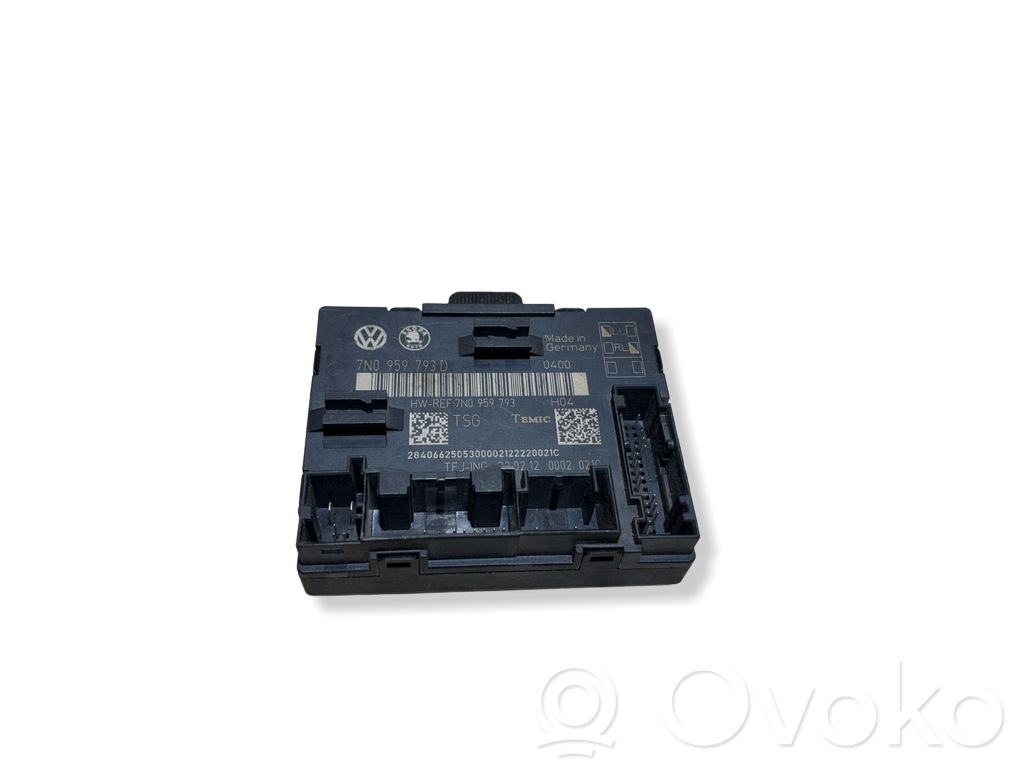 Skoda Yeti (5L) Door control unit/module 