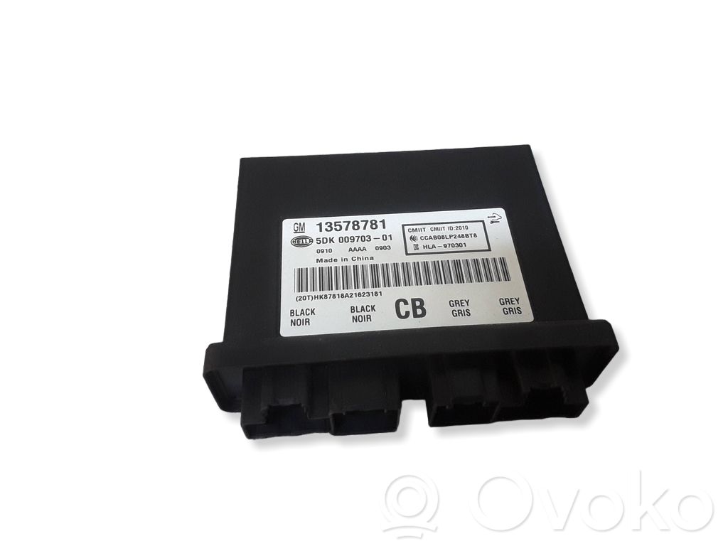 Chevrolet Cruze Keyless (KESSY) go control unit/module 