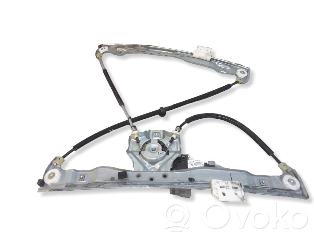Front door window regulator with motor   402218F