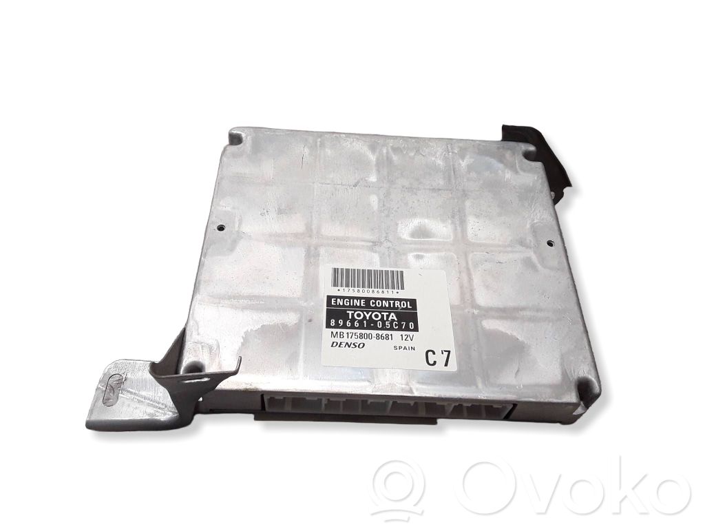 Engine control unit/module   8966105C70,MB1758008681