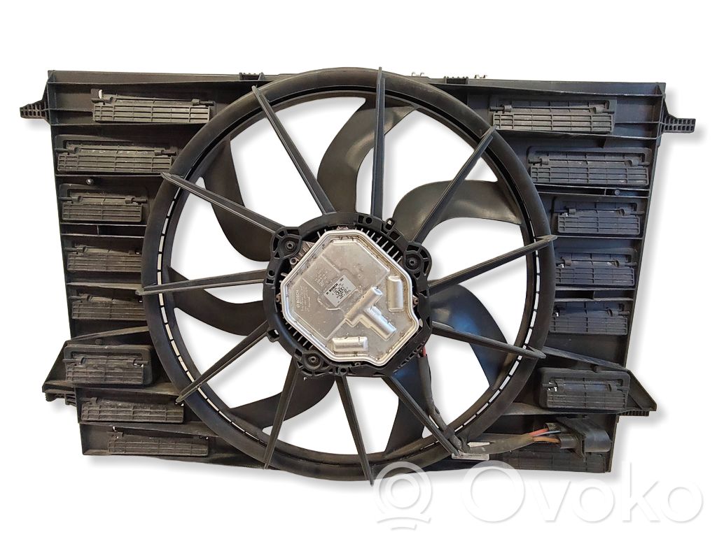Audi A4 S4 B9 Elektrinis radiatorių ventiliatorius 