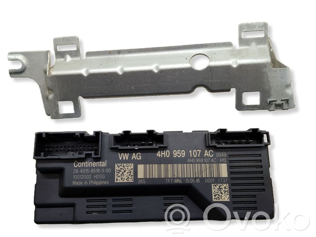 Audi A8 S8 D4 4H Tailgate/trunk control unit/module 