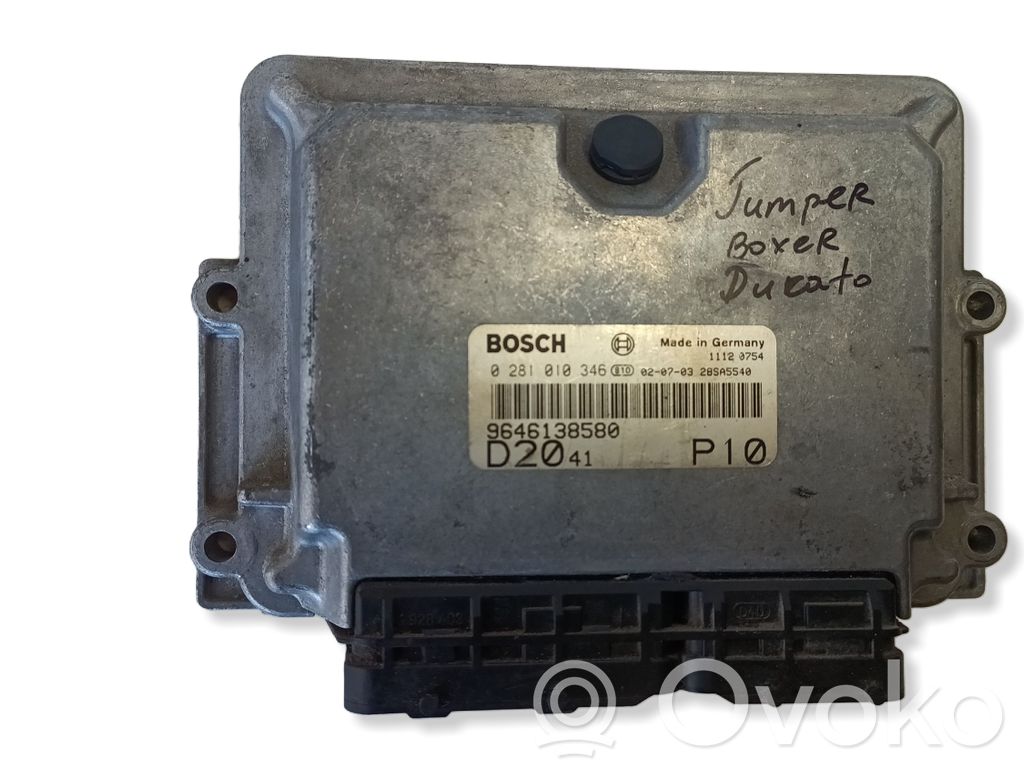 Fiat Ducato Calculateur moteur ECU 