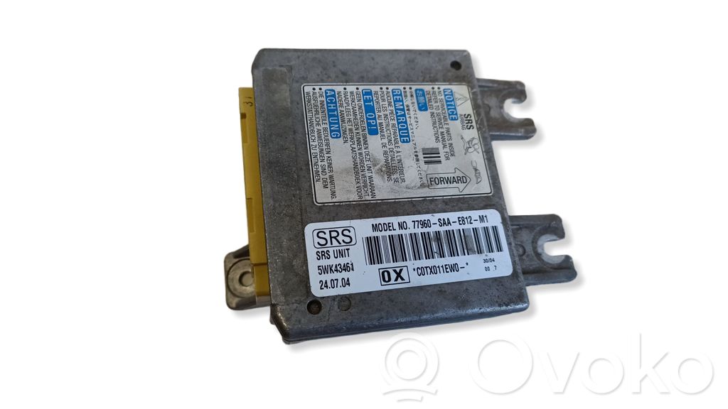 Honda Jazz Airbag control unit/module 