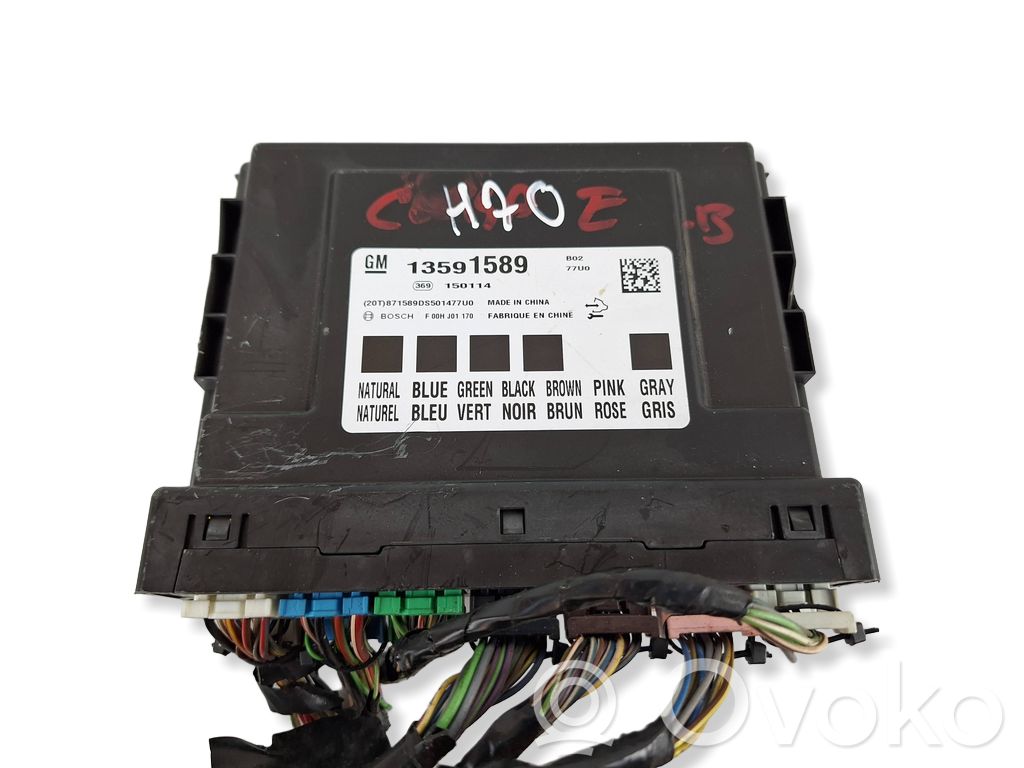 Opel Corsa F Other control units/modules 