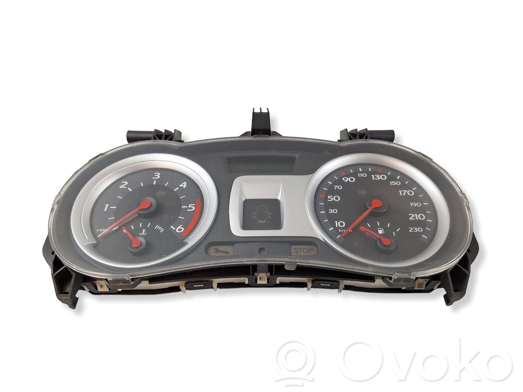 Renault Clio III Speedometer (instrument cluster) 