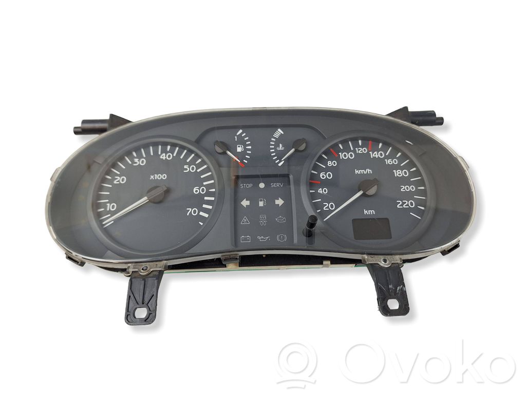 Renault Clio III Speedometer (instrument cluster) 