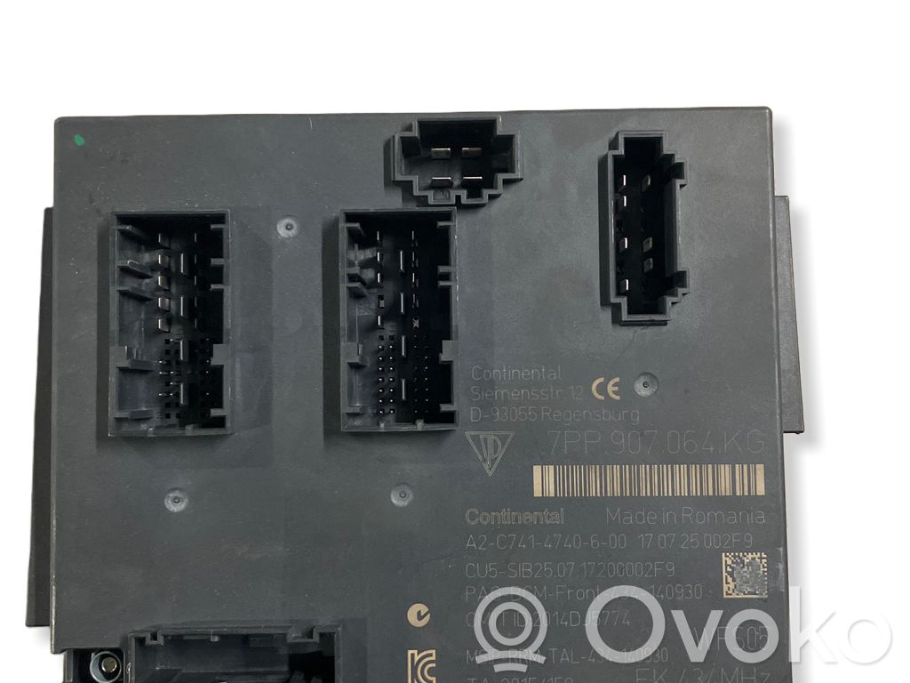 Porsche Cayman 982 Module de contrôle carrosserie centrale 