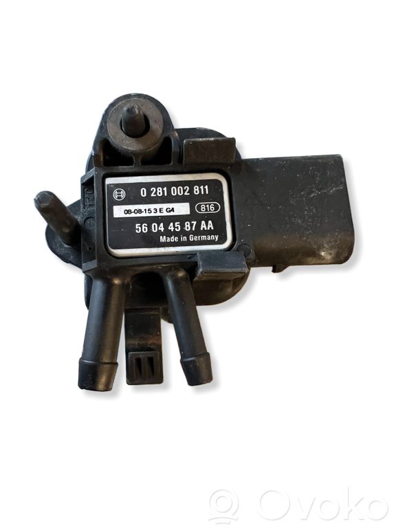 Chrysler Grand Voyager V Exhaust gas pressure sensor 