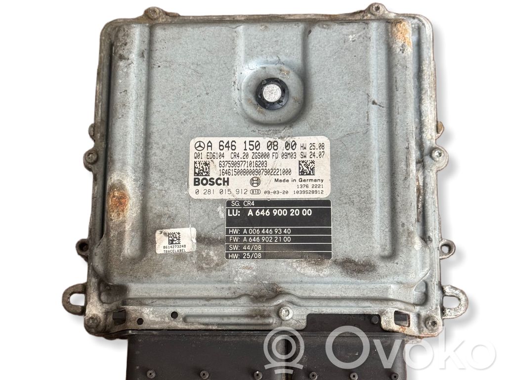 Mercedes-Benz Sprinter W906 Unitate/modul de control motor 