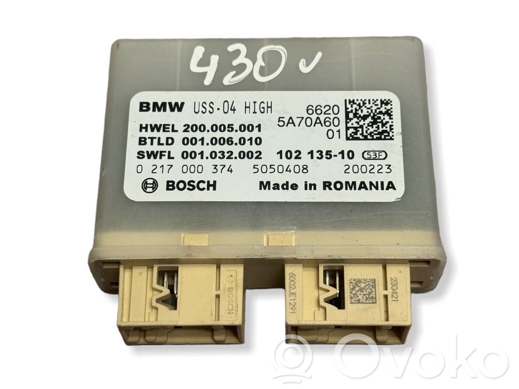 BMW 3 G20 G21 Parking PDC control unit/module 