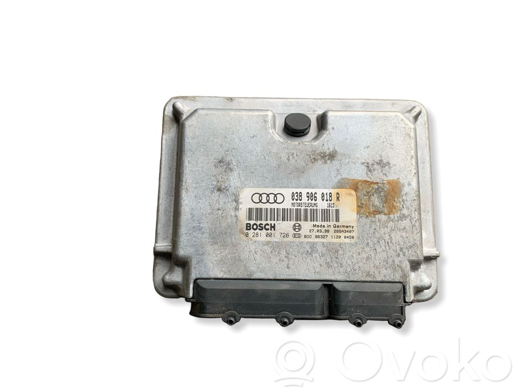 Engine control unit/module   038906018R,0281001726,28SA3407
