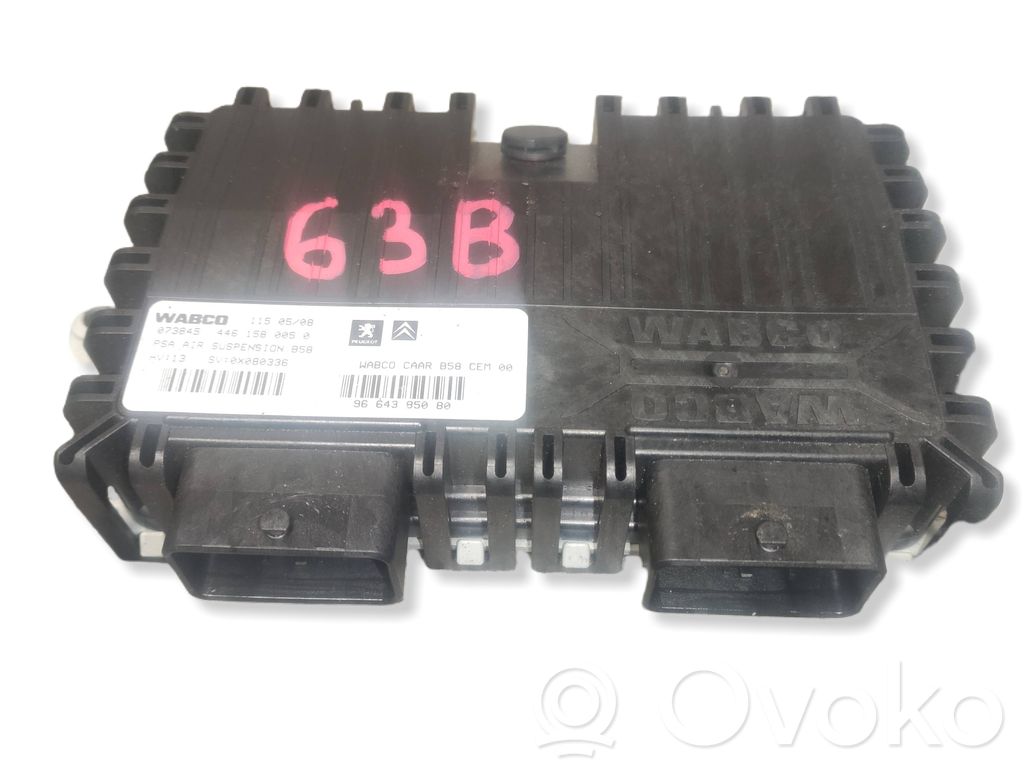 Citroen C4 Grand Picasso Sterownik / Moduł zawieszenia pneumatycznego 