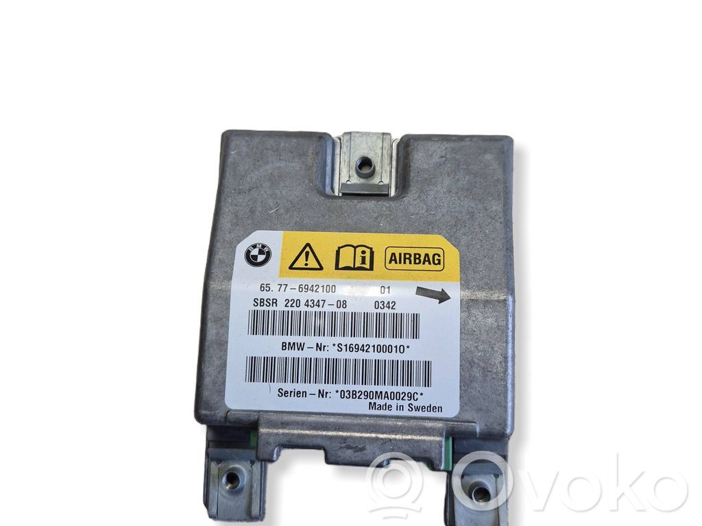 BMW 6 E63 E64 Airbag control unit/module 