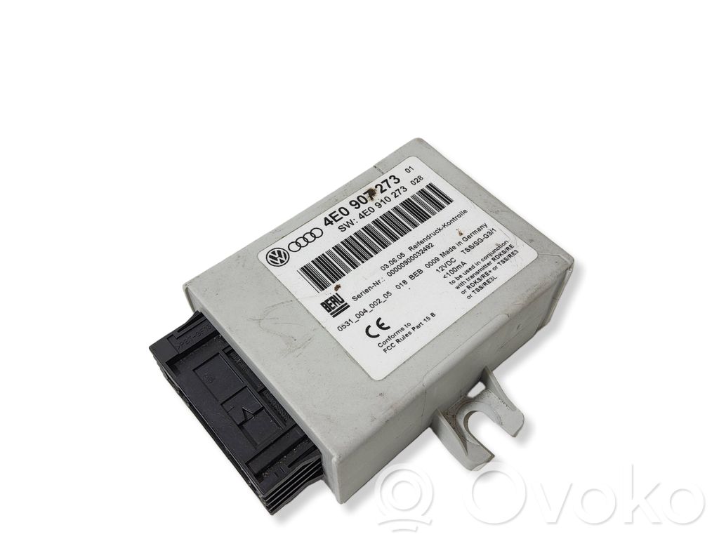 Audi A8 S8 D3 4E Tire pressure control unit 