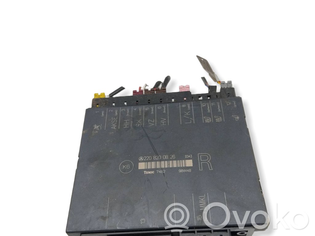 Moduł / Sterownik fotela   2208200826,98W48