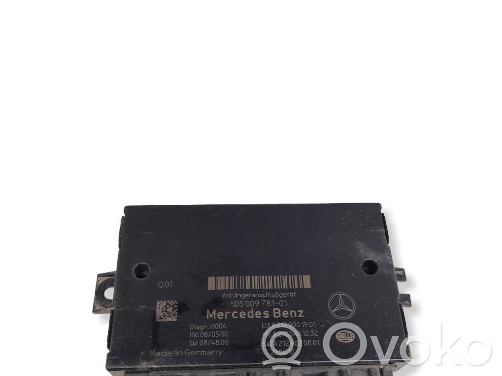 Mercedes-Benz E W212 Sterownik / Moduł haka holowniczego 