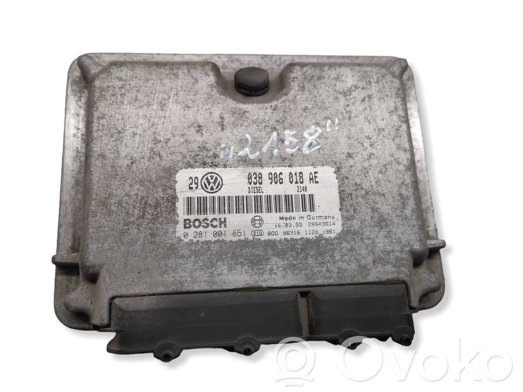 Audi A4 S4 B6 8E 8H Engine control unit/module 