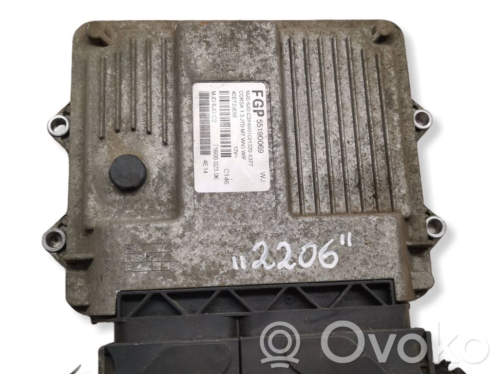 Opel Corsa C Engine control unit/module 