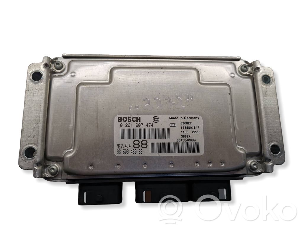 Peugeot 307 Engine control unit/module 