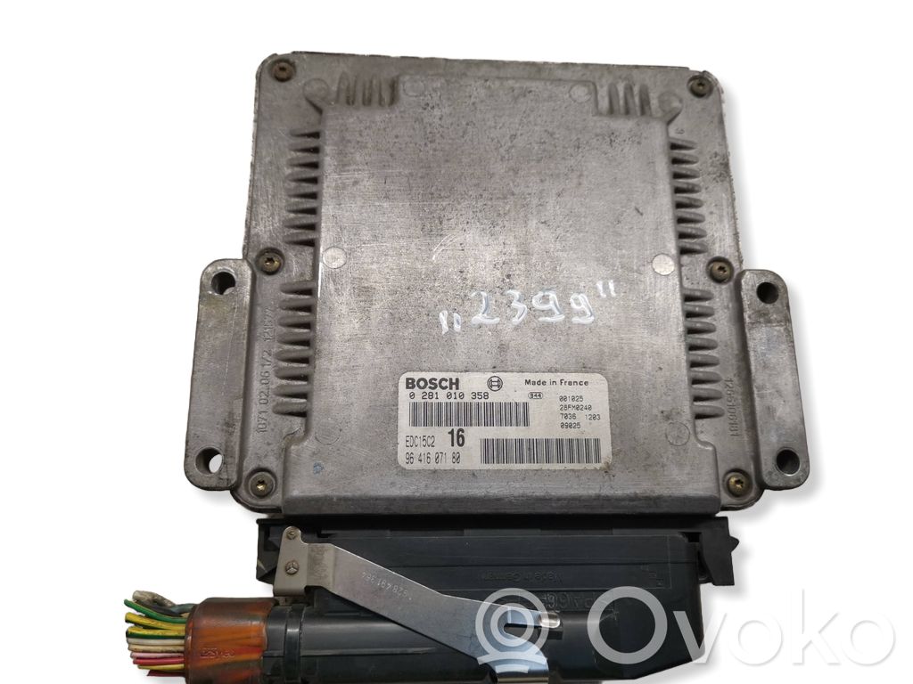 Citroen Xsara Picasso Engine control unit/module 