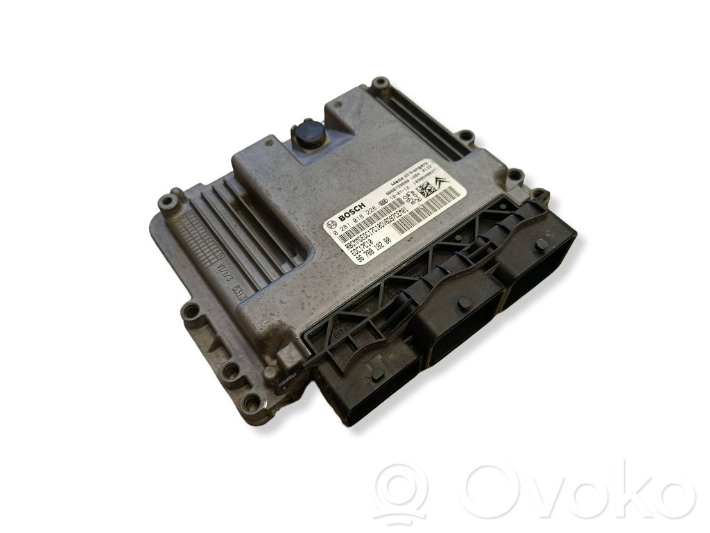 Engine control unit/module   9666729580,9678818280,0281018228