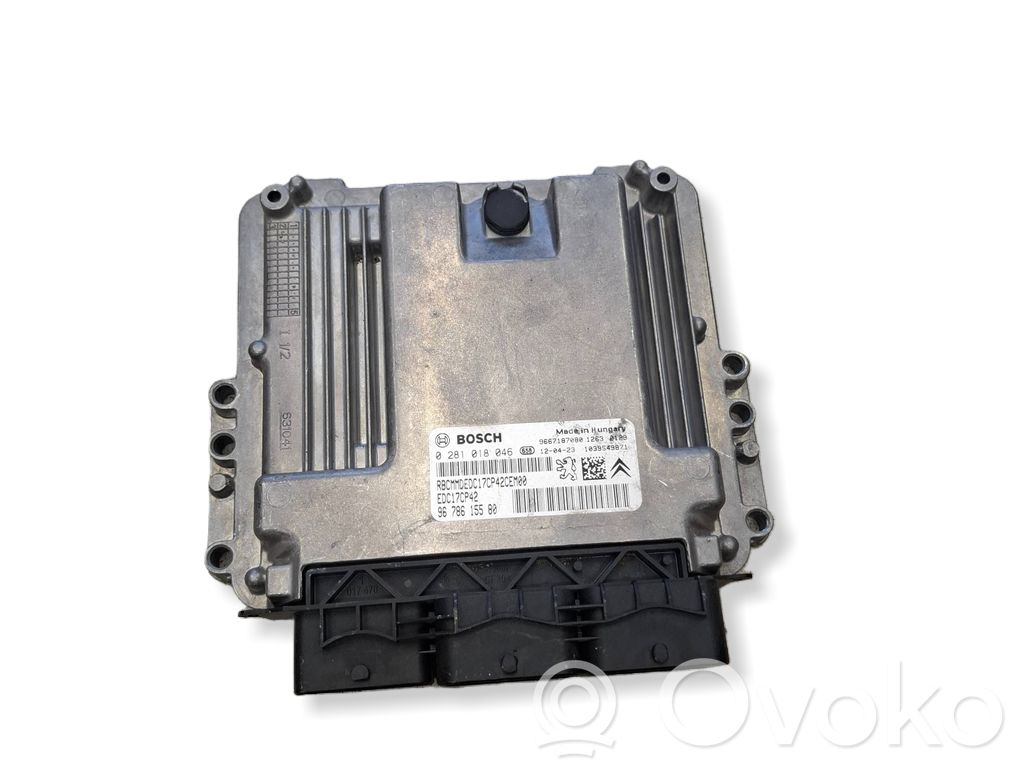 Citroen C5 Engine control unit/module 