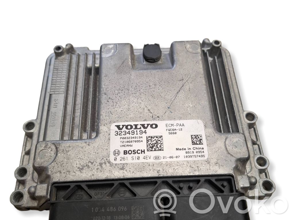 Engine control unit/module   32349194,1034486096,0261S104E0