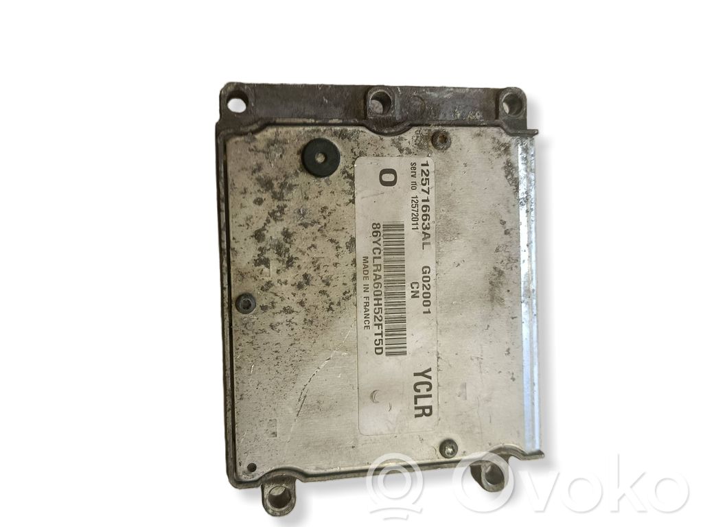 Opel Vectra C Engine control unit/module 