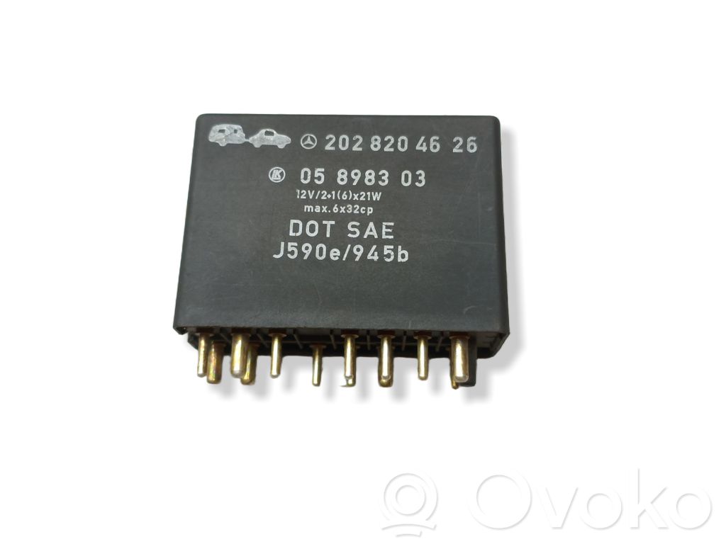 Mercedes-Benz C W202 Module de contrôle crochet de remorque 