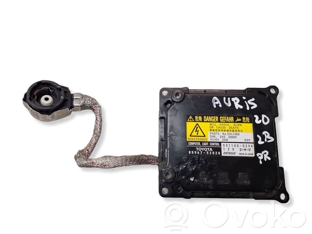 Toyota Auris 150 Unitate/modul control lămpi xenon 