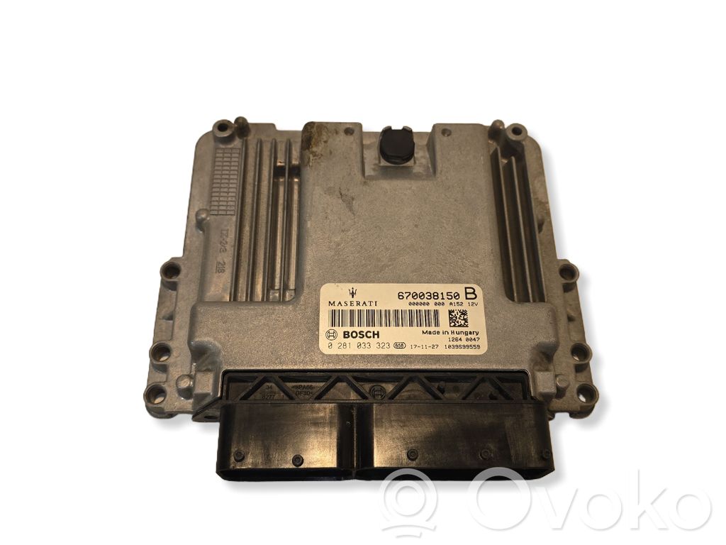 Engine control unit/module   0281033323,1039S99559,670038150B