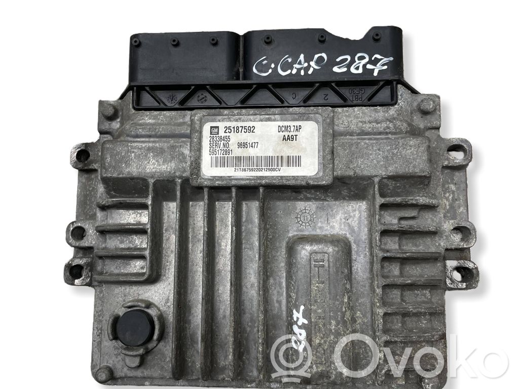 Chevrolet Captiva Engine control unit/module 