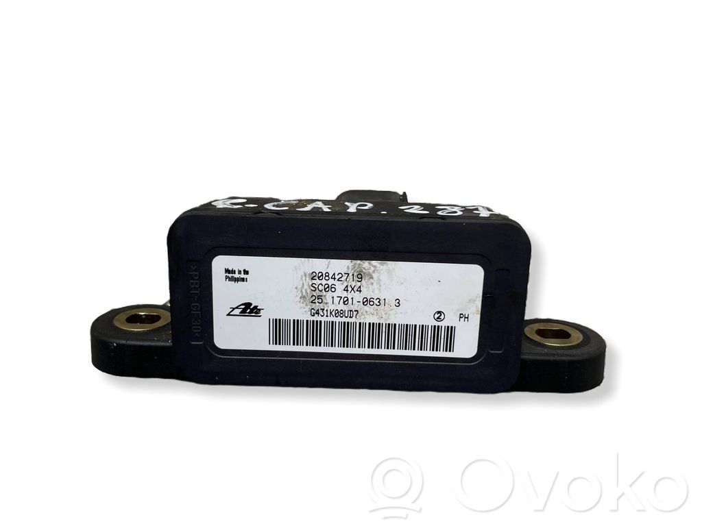Chevrolet Captiva ESP acceleration yaw rate sensor 
