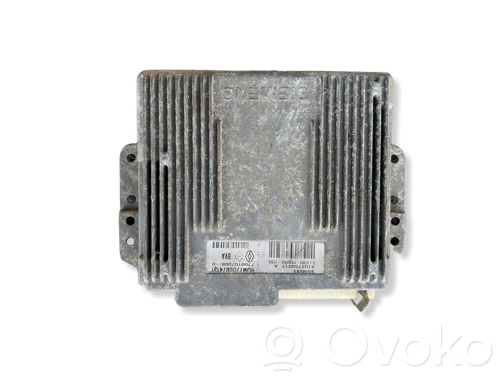 Engine control unit/module   S103750017A,7700107008C