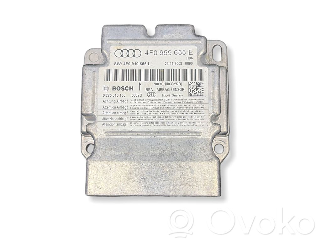 Audi A6 S6 C6 4F Unitate/modul de comandă airbaguri 