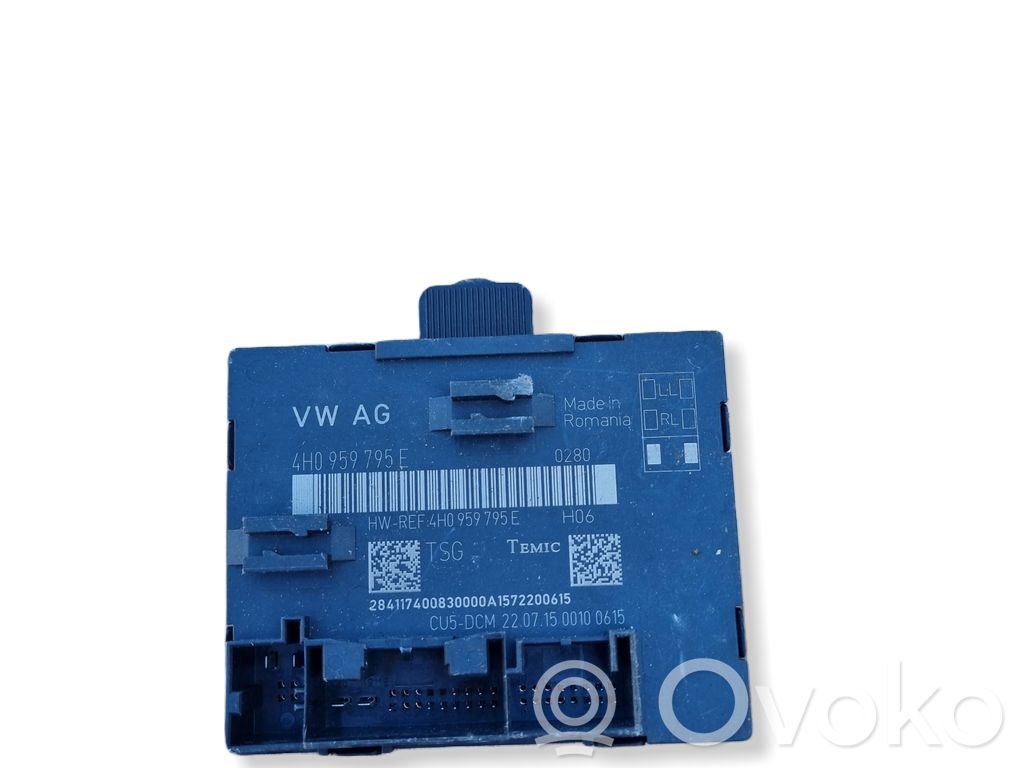 Audi A8 S8 D3 4E Door control unit/module 