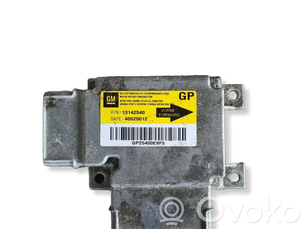 Sterownik / Moduł Airbag   13142540,GP25400E9F5,40020012