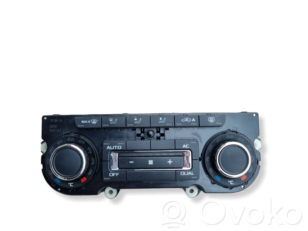 Skoda Octavia Mk2 (1Z) Climate control unit 