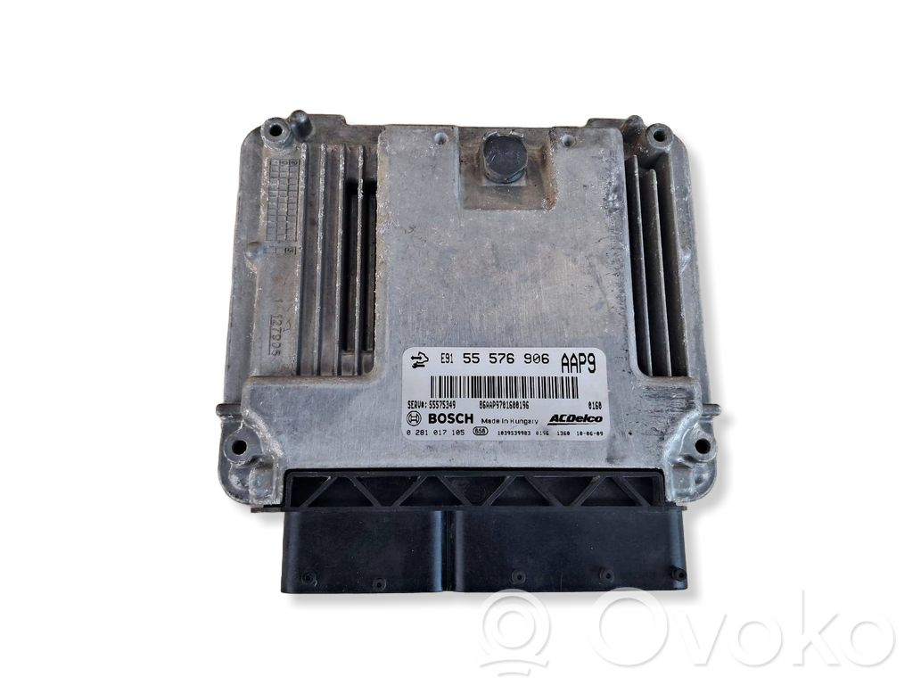 Engine control unit/module ECU   55576906,55575349,0281017105