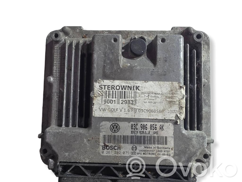 Volkswagen Golf V Engine control unit/module 