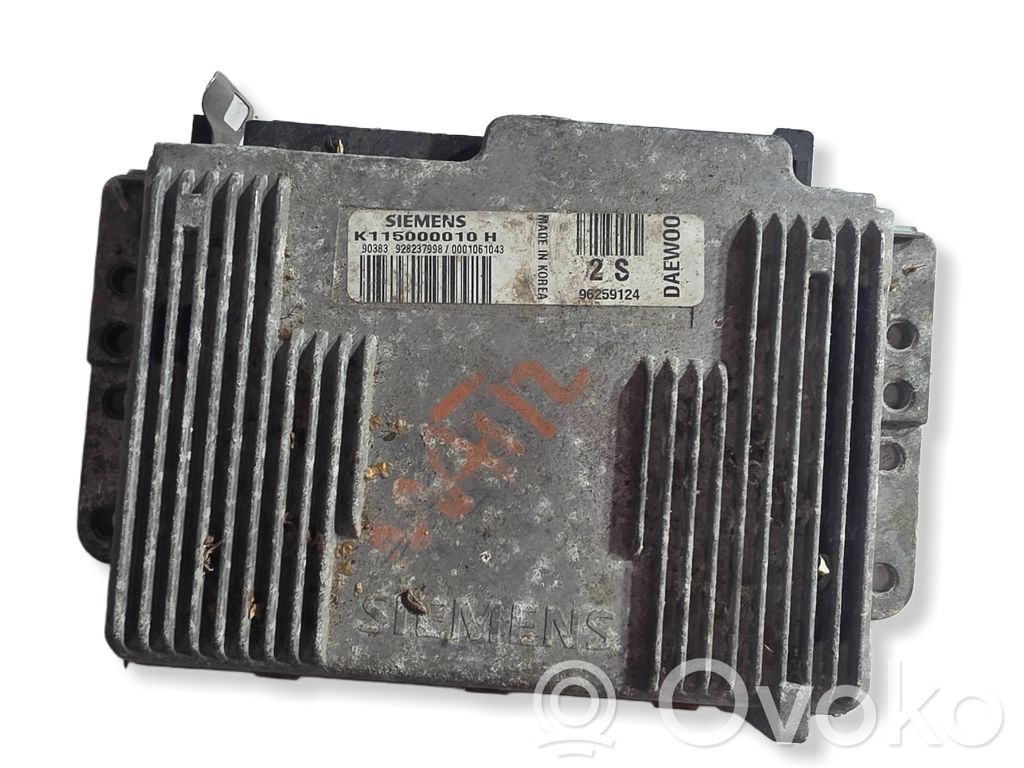 Daewoo Matiz Engine control unit/module 