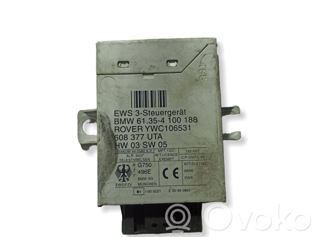 BMW 3 E46 Centralina/modulo immobilizzatore 