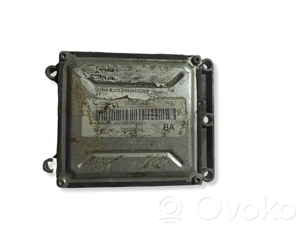 Opel Zafira A Engine control unit/module 