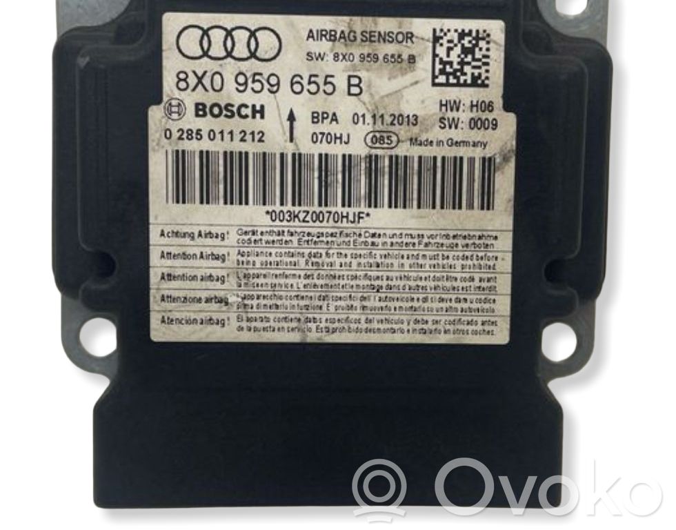 Audi A1 Airbag control unit/module 