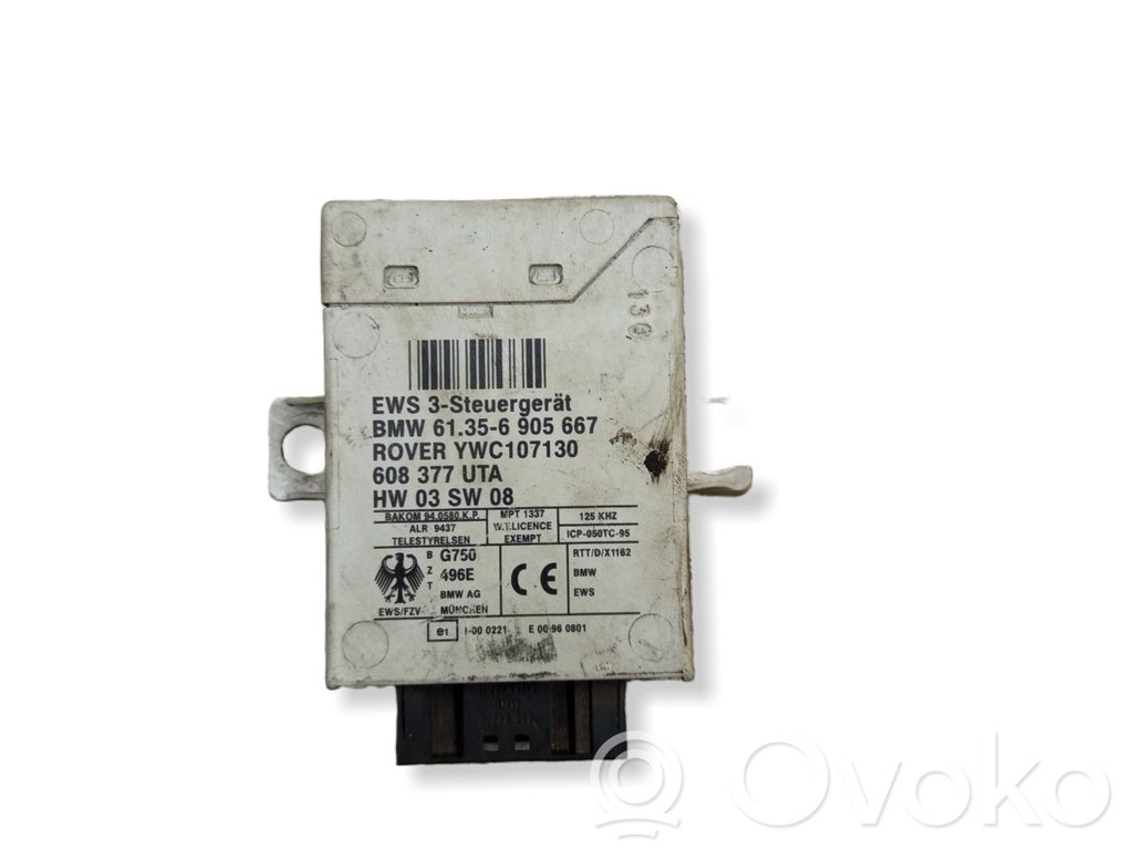 BMW 5 E39 Unidad de control/módulo inmovilizadora 