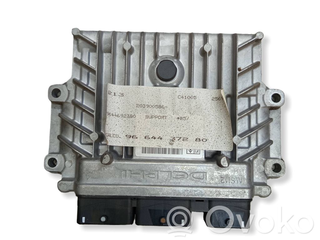 Citroen C4 I Engine control unit/module 