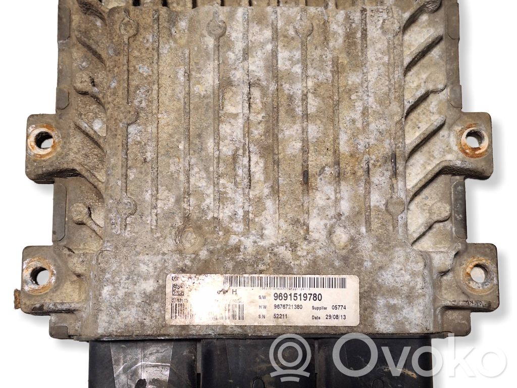 Engine control unit/module   S180129001H,9676721380,9691519780