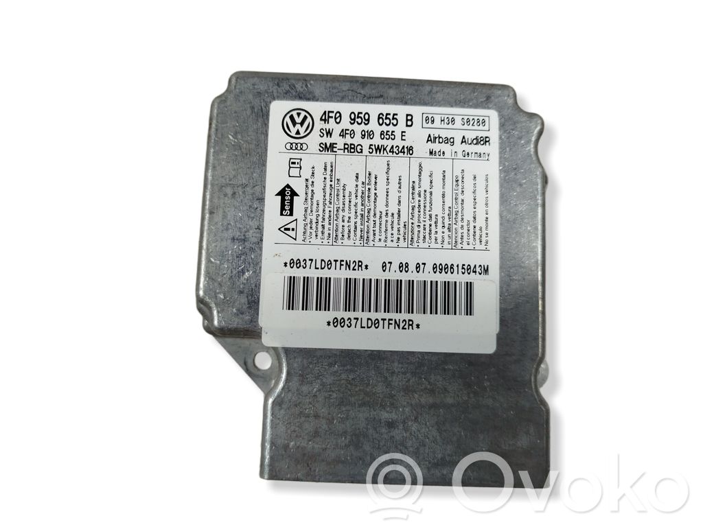 Airbag control unit/module   4F0959655B,4F0910655E,5WK43416
